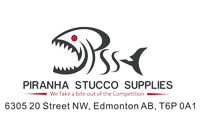 Piranha Stucco Logo